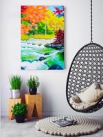 Autumn River painting