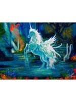 Celestial Unicorn of the Enchanted Forest